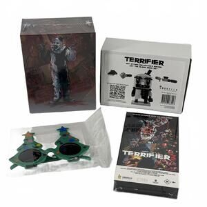 Terrifier Art Attack Collector’s Edition Box Set 4K Blu-ray 4 Film Slipcases VHS
